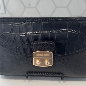 EUC Coach Leather Clutch